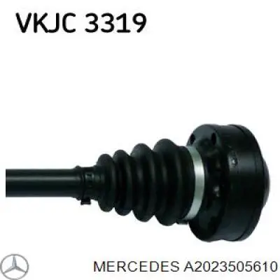 Semieixo traseiro Mercedes A2023505610 preço, a partir de 80,16 USD