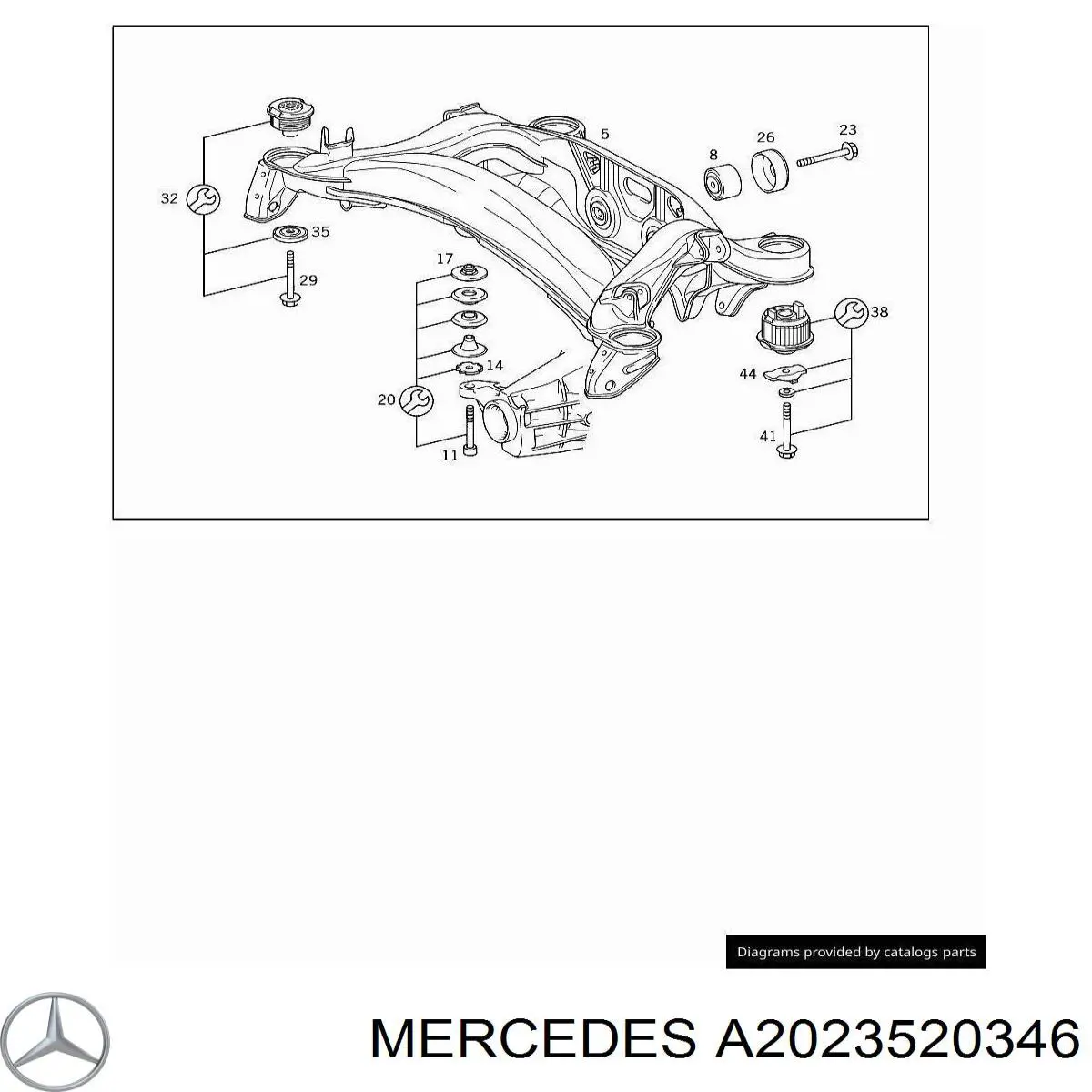  Mercedes A2023520346 preço, a partir de 33,87 USD