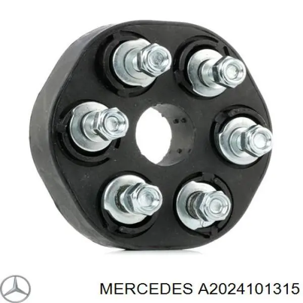Compre A2024101315 Mercedes Acoplamento elástico dianteiro/traseiro do veio de transmissão