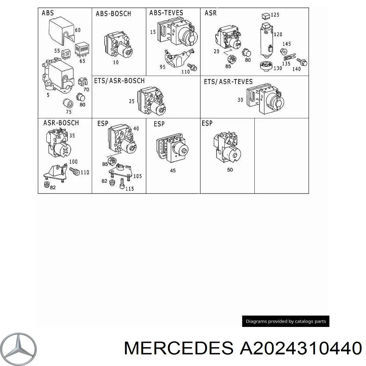 A2024310440 Mercedes 