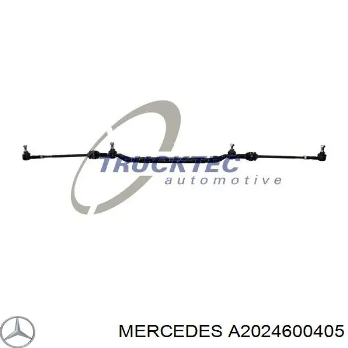 Tração de direção central Mercedes A2024600405 preço, a partir de 189,31 USD
