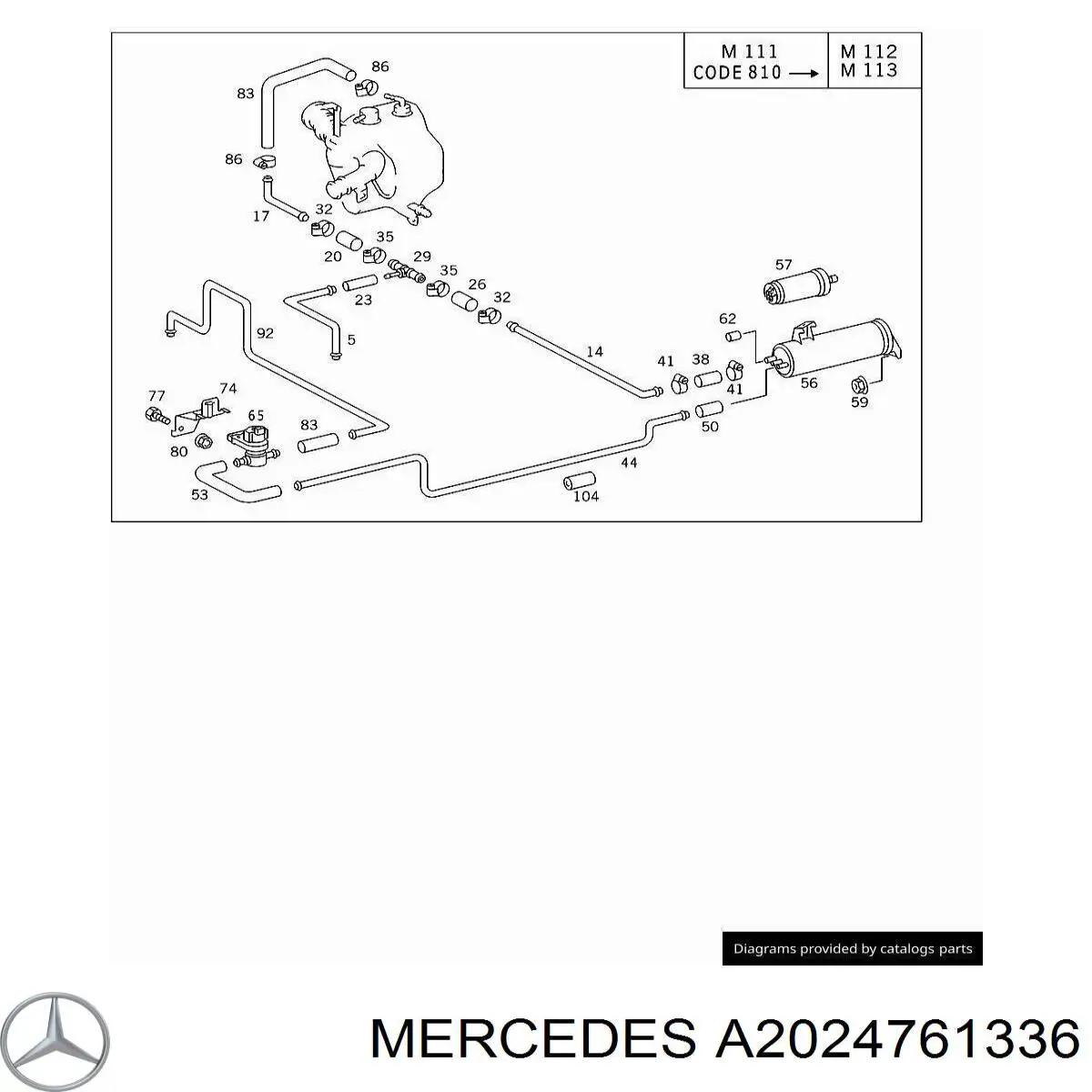 A2024761336 Mercedes 