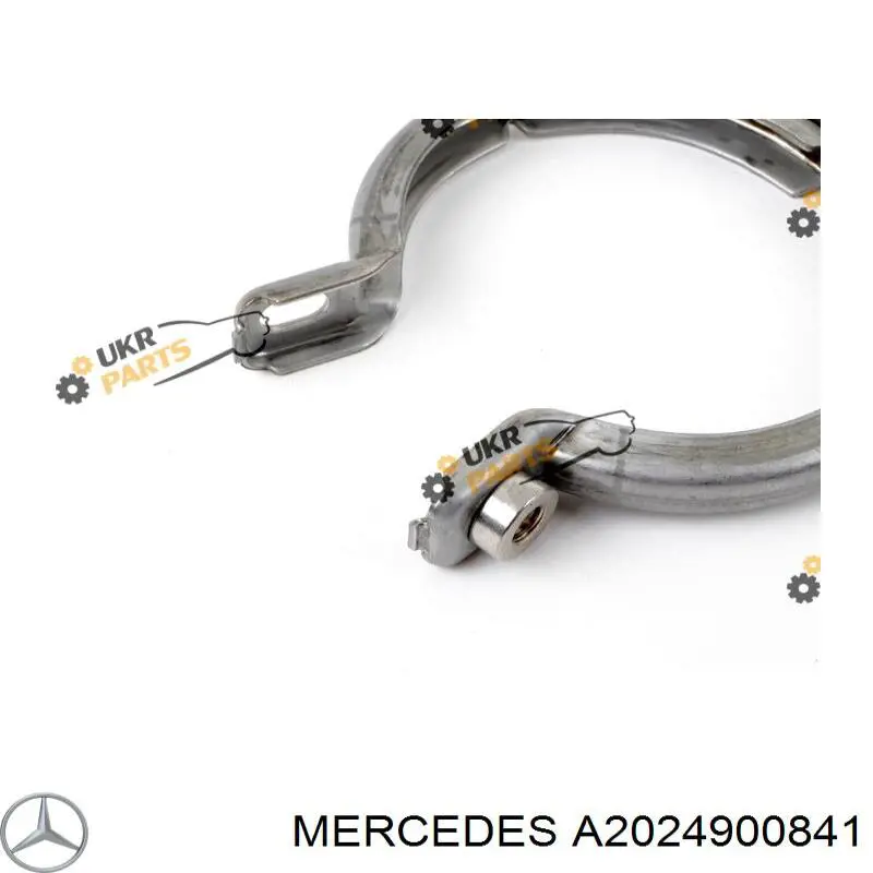 A2024900841 Mercedes Braçadeira de união de tubo coletor de escape