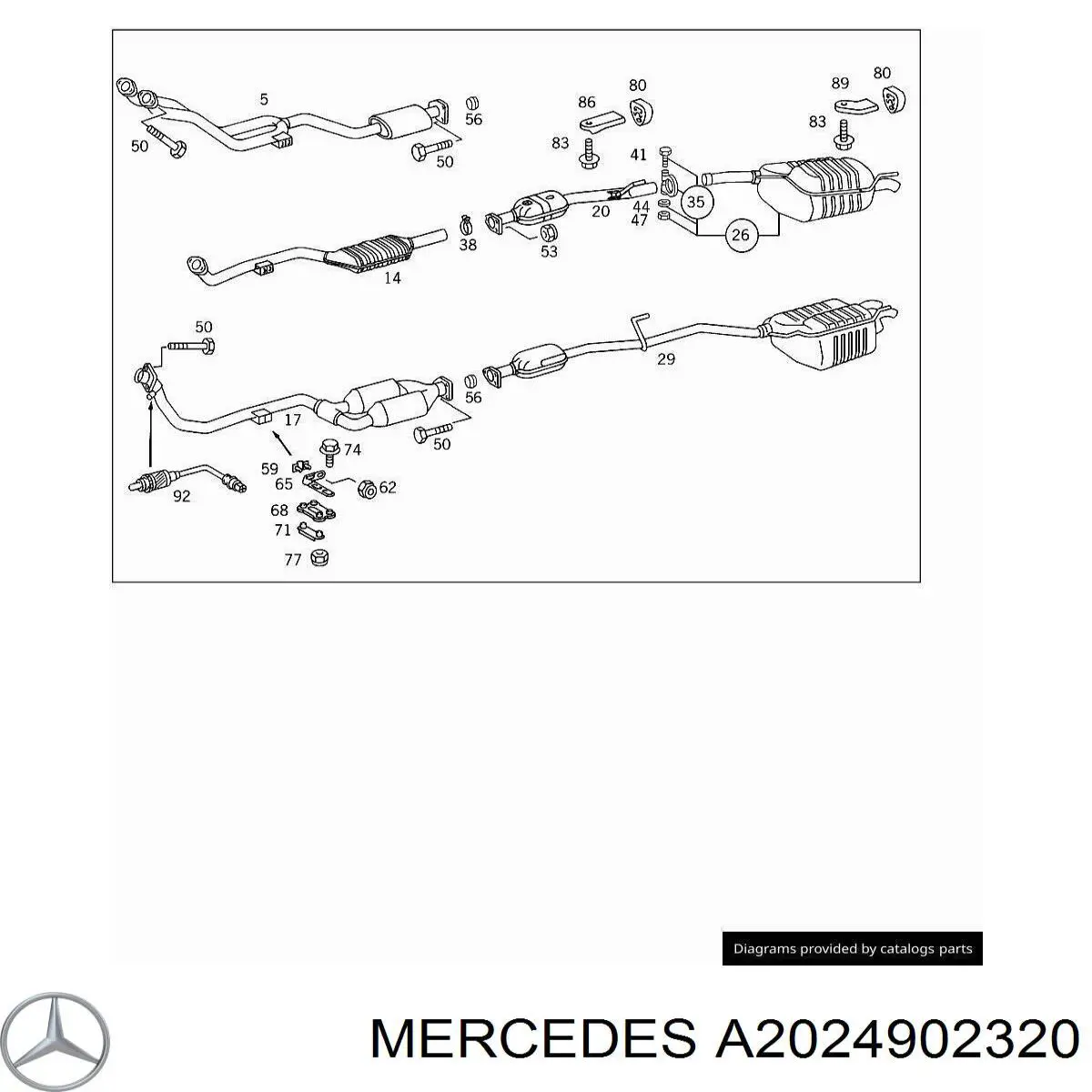 A2024902320 Mercedes 