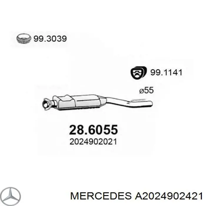 A2024902421 Mercedes 
