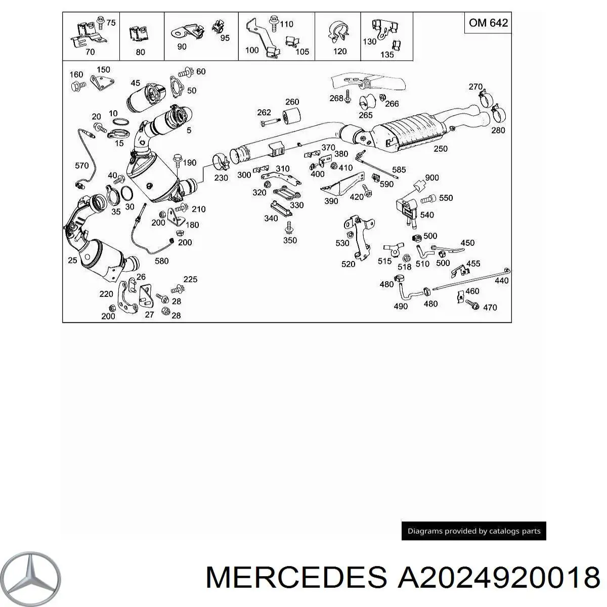  Mercedes A2024920018 preço, a partir de 32,35 USD