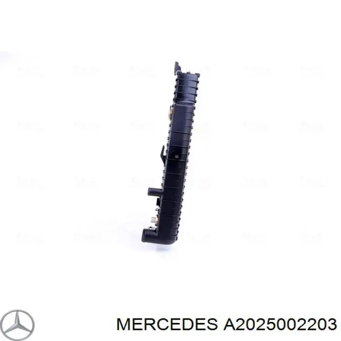 A2025002203 Mercedes Radiador de esfriamento de motor