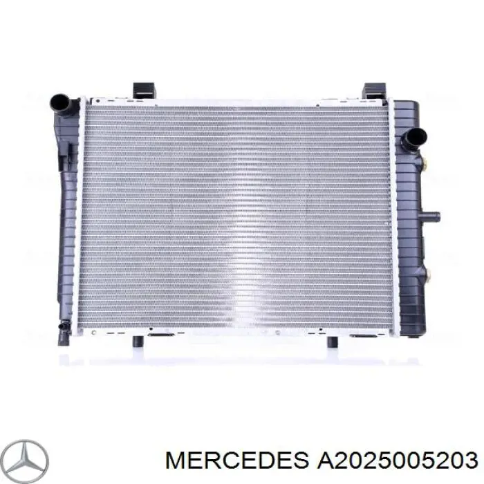 Radiador de esfriamento de motor Mercedes A2025005203 preço, a partir de 108,96 USD