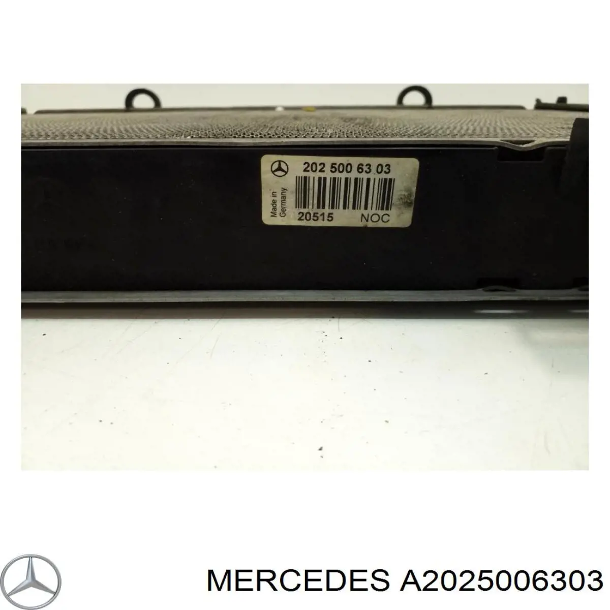 Compre 2025006303 Mercedes Radiador de esfriamento de motor