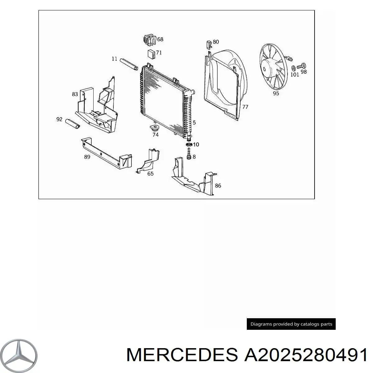 A2025280491 Mercedes 