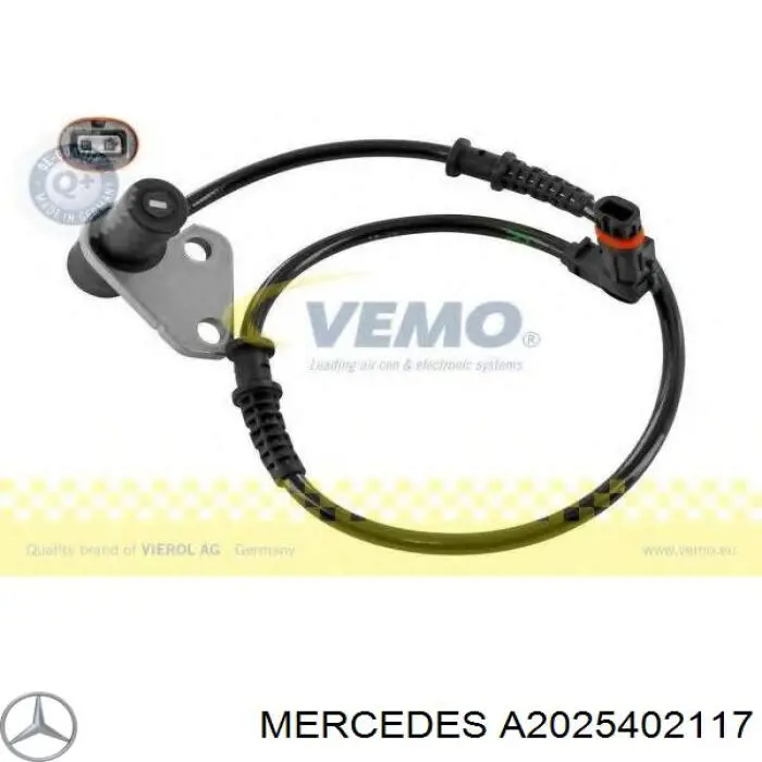 Sensor ABS dianteiro direito Mercedes A2025402117 preço, a partir de 48,64 USD