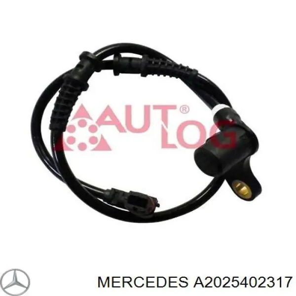 A2025402317 Mercedes Sensor ABS dianteiro esquerdo