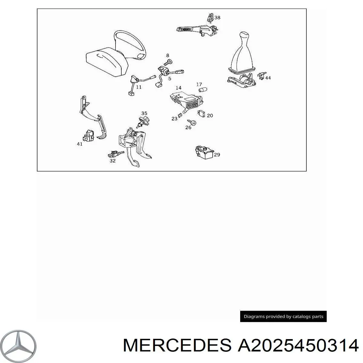 A2025450314 Mercedes 