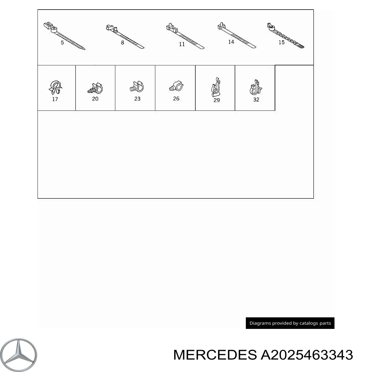  Mercedes A202546334364 preço, a partir de 4,68 USD
