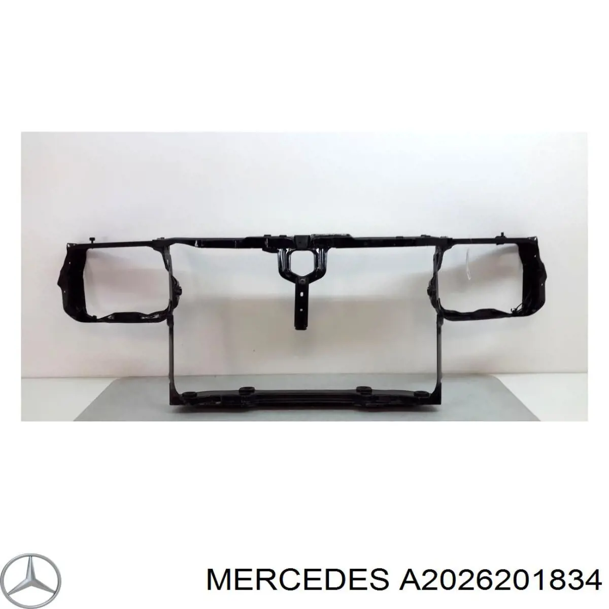 Compre A2026201834 Mercedes Suporte do radiador montado (painel de montagem de fixação das luzes)