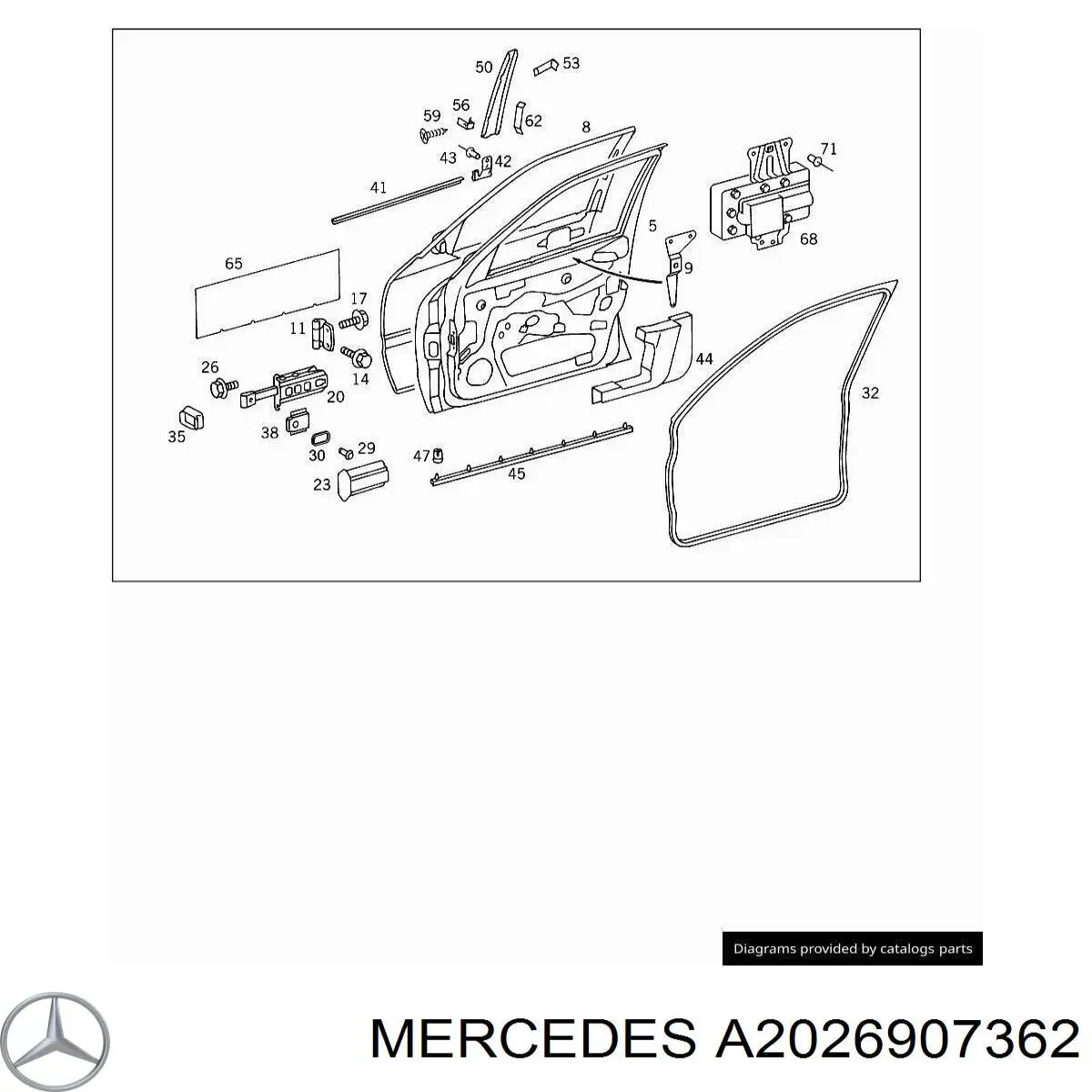 A2026901162 Mercedes 