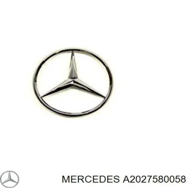 Emblema de tampa de porta-malas (emblema de firma) Mercedes A2027580058 preço, a partir de 39,55 USD