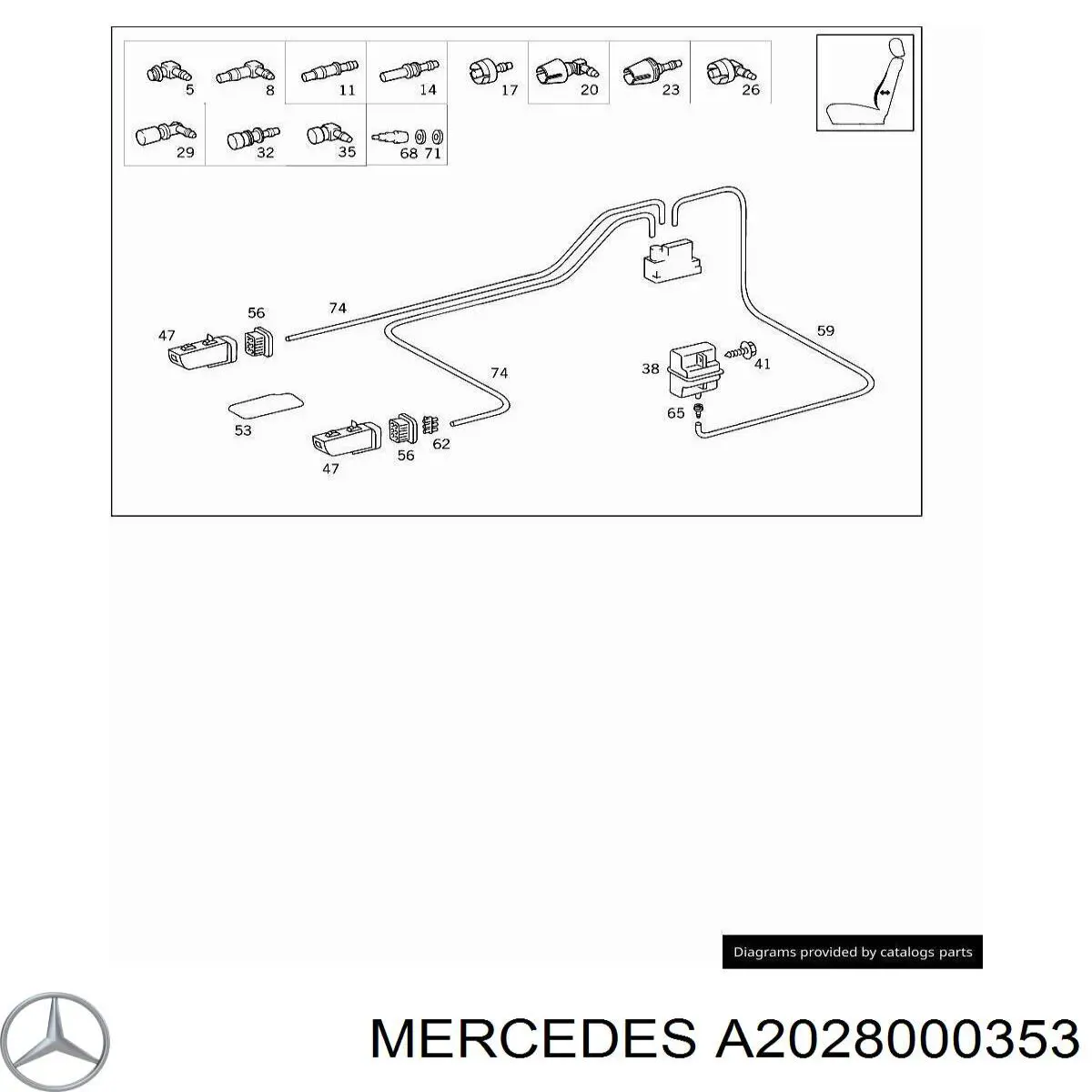  Mercedes A1298000253 preço, a partir de 11,22 USD