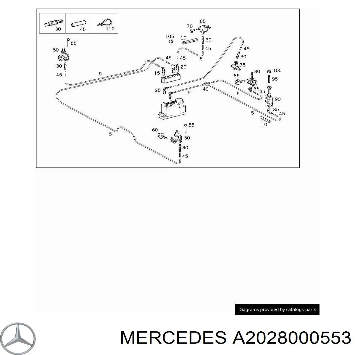 A2028000553 Mercedes 