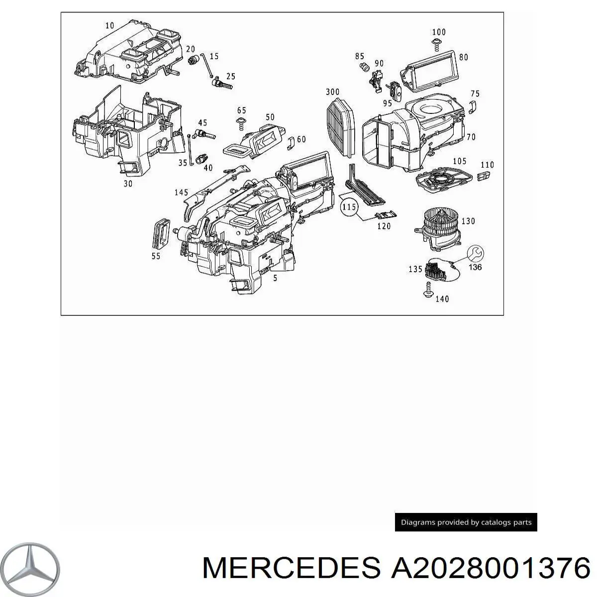 A2028001376 Mercedes 