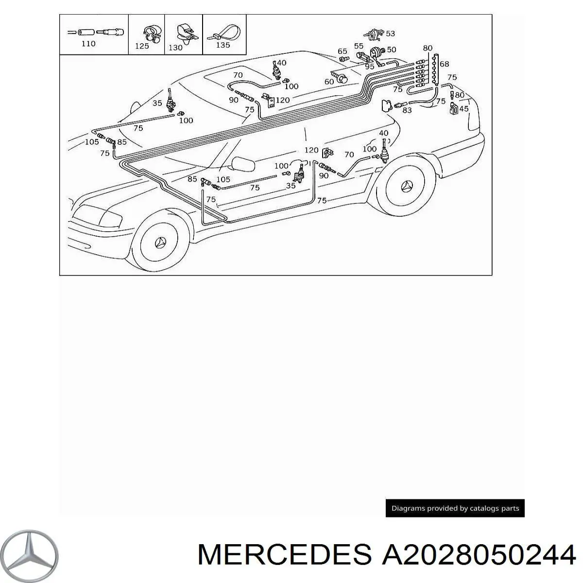  Mercedes A2028050244 preço, a partir de 10,33 USD