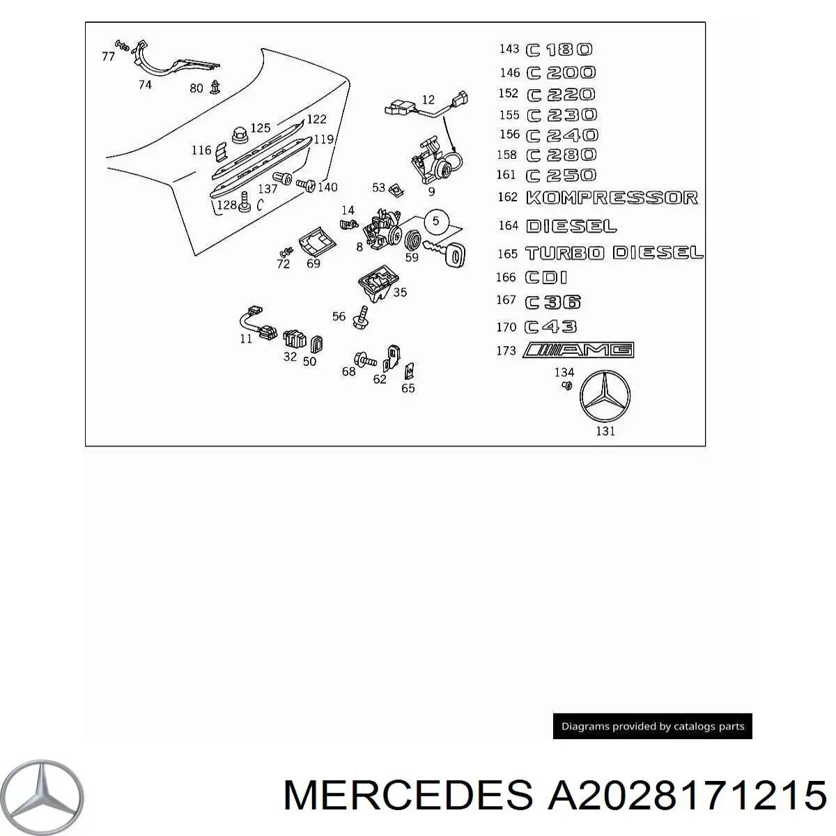 A2028171215 Mercedes 