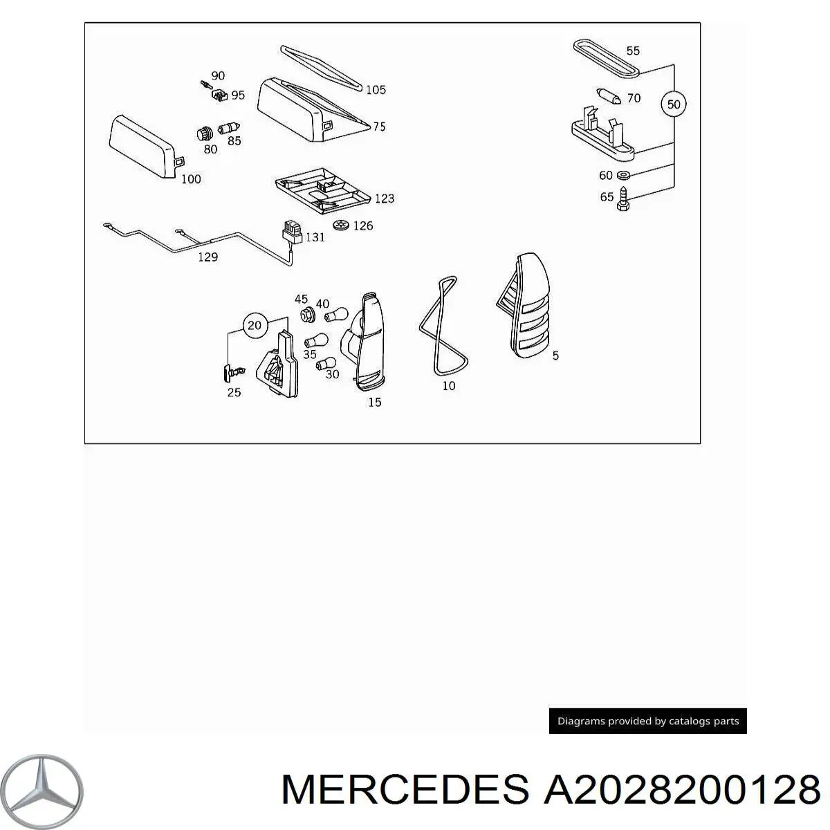  Mercedes A2028200128 preço, a partir de 168,16 USD