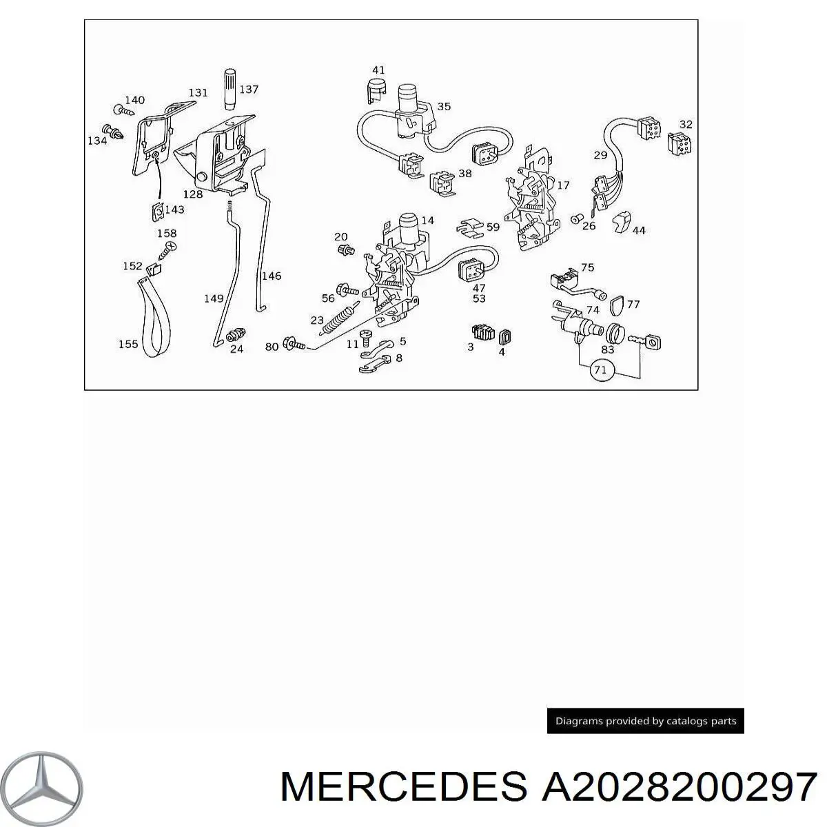 A2028200297 Mercedes 