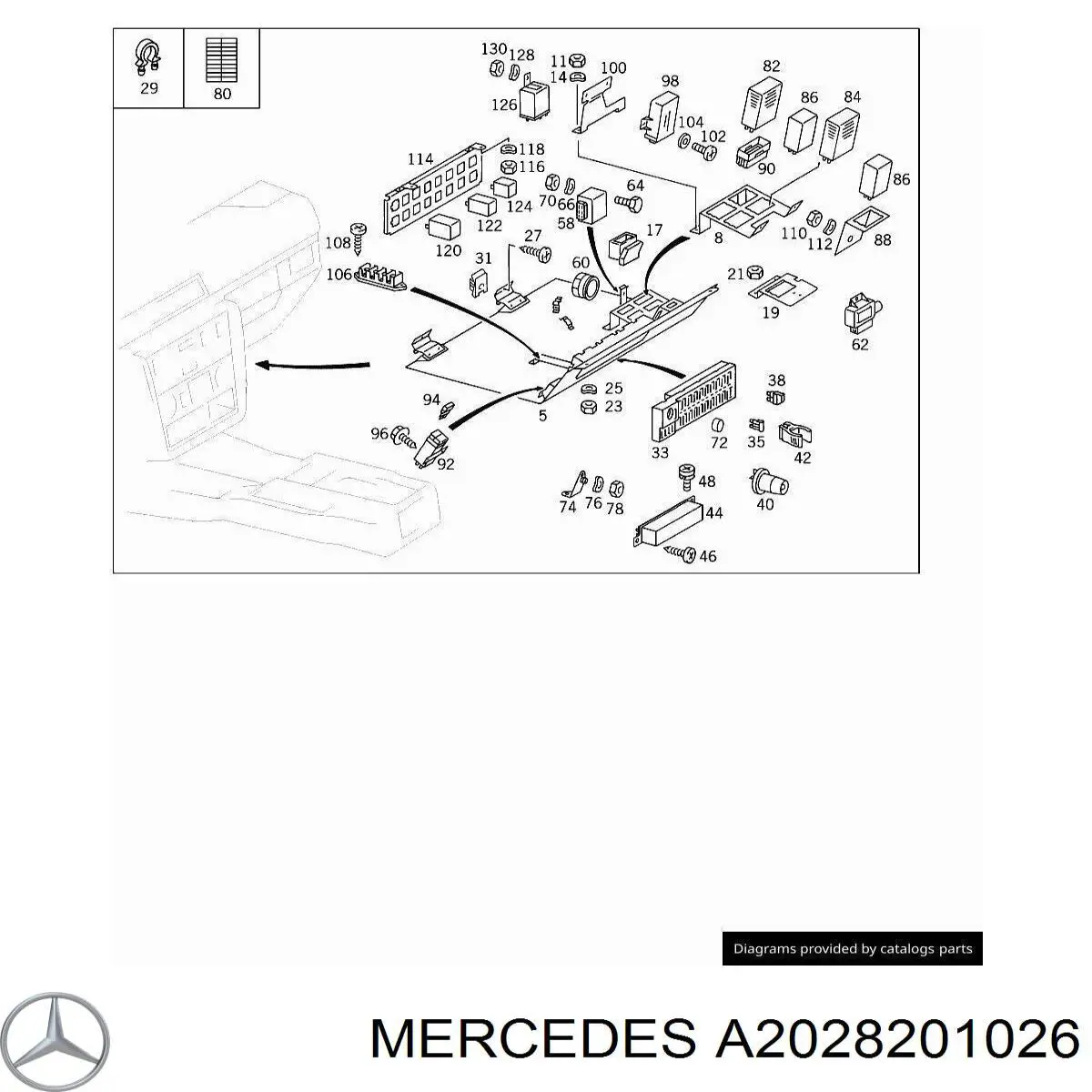 Compre A2028201026 Mercedes 