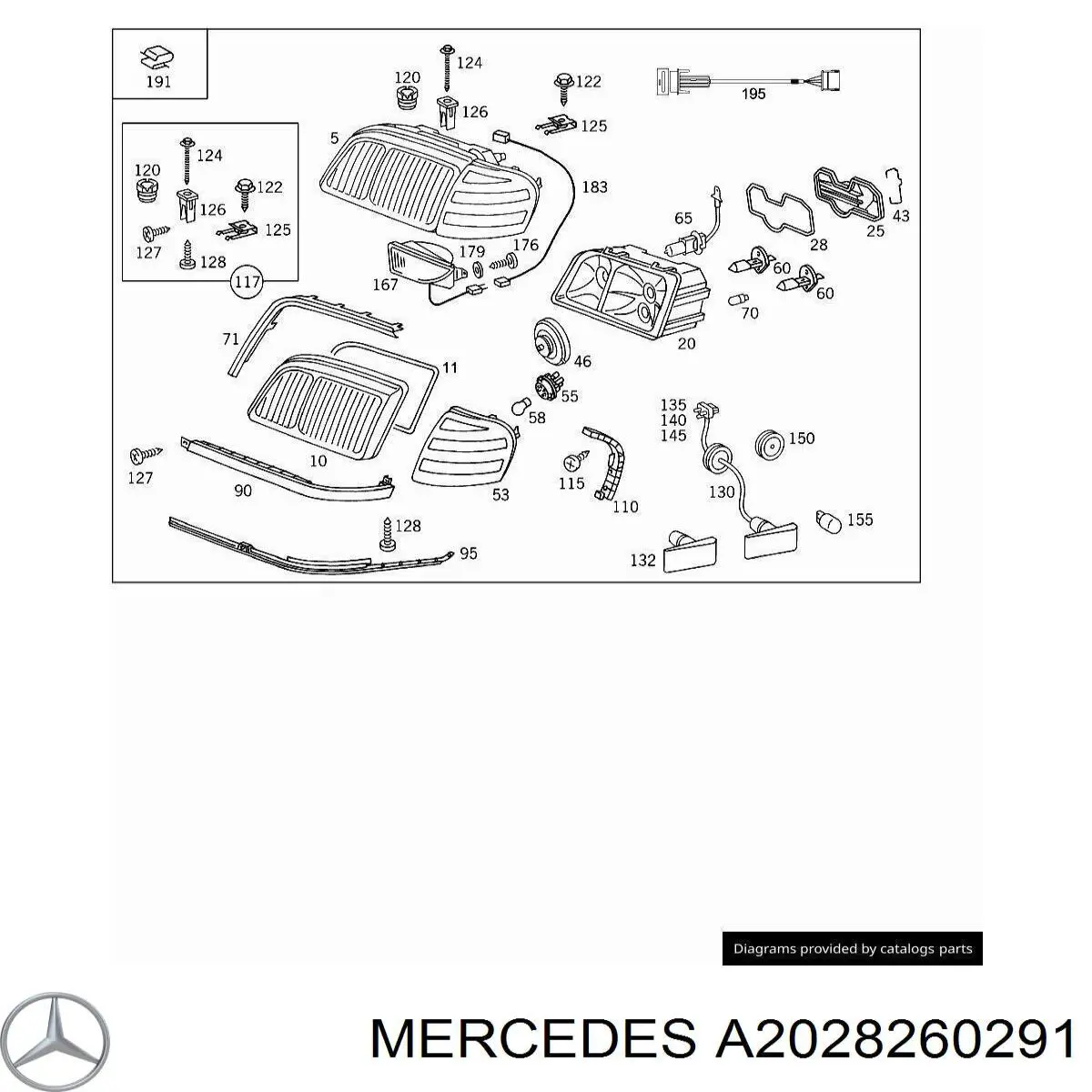 A2028260291 Mercedes 