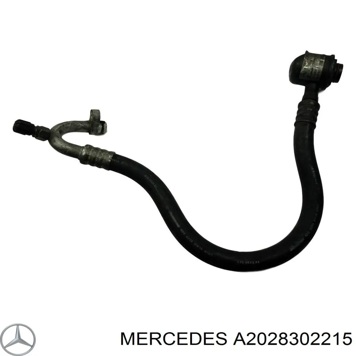 A2028302215 Mercedes Mangueira de aparelho de ar condicionado, desde o vaporizador até o compressor