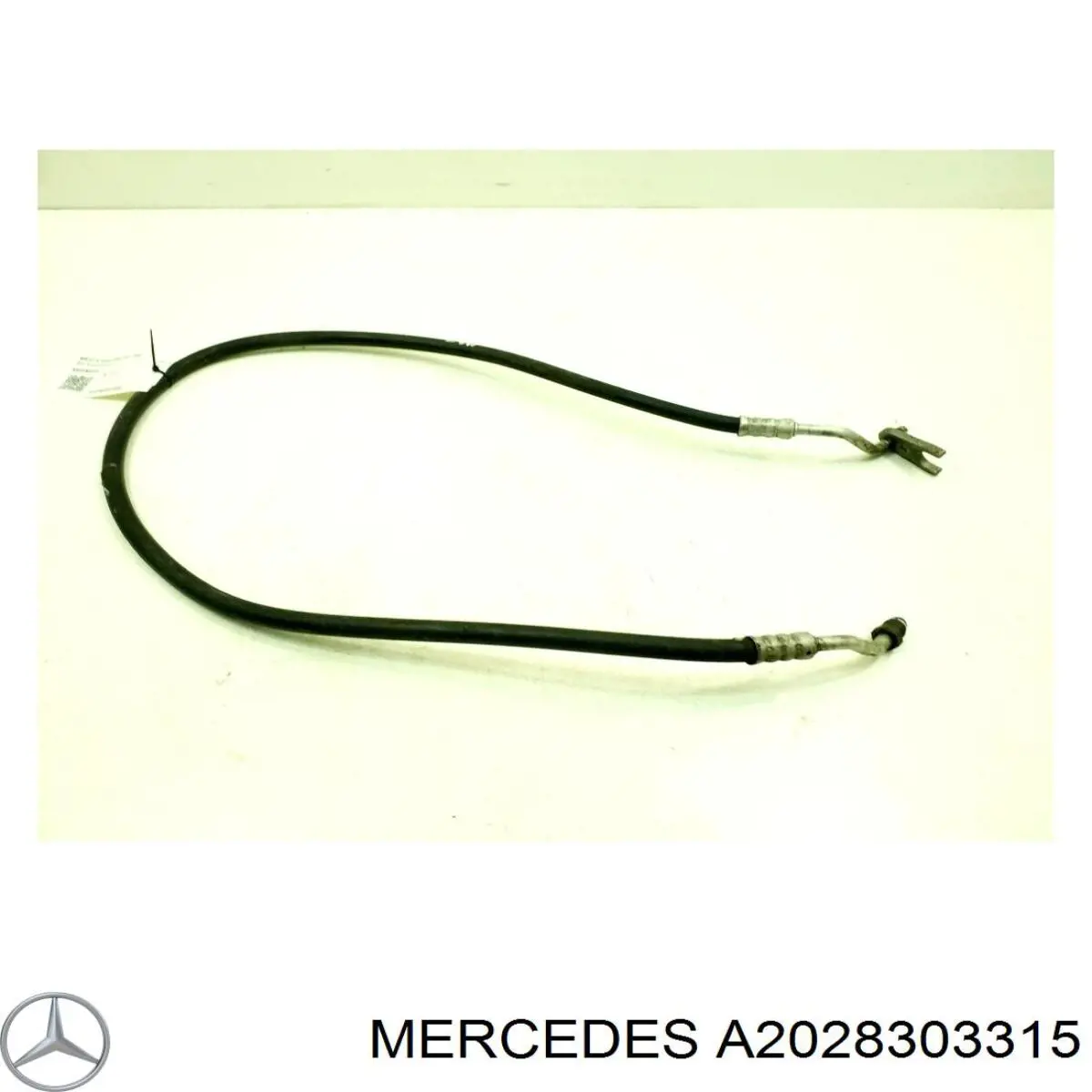A2028303315 Mercedes Mangueira de aparelho de ar condicionado, desde o secador até o vaporizador