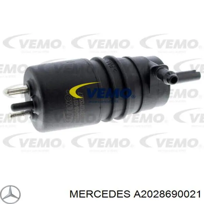 A2028690021 Mercedes Bomba de motor de fluido para lavador de vidro dianteiro