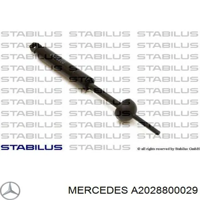 Compre A2028800029 Mercedes Amortecedor da capota