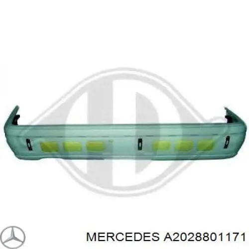 Pára-choque traseiro Mercedes A2028801171 preço, a partir de 444,77 USD