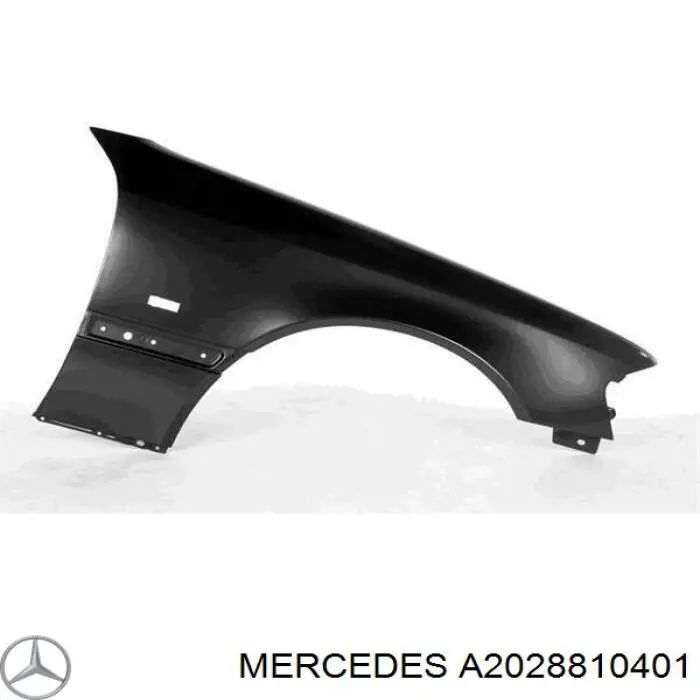 A2028810401 Mercedes Pára-lama dianteiro direito