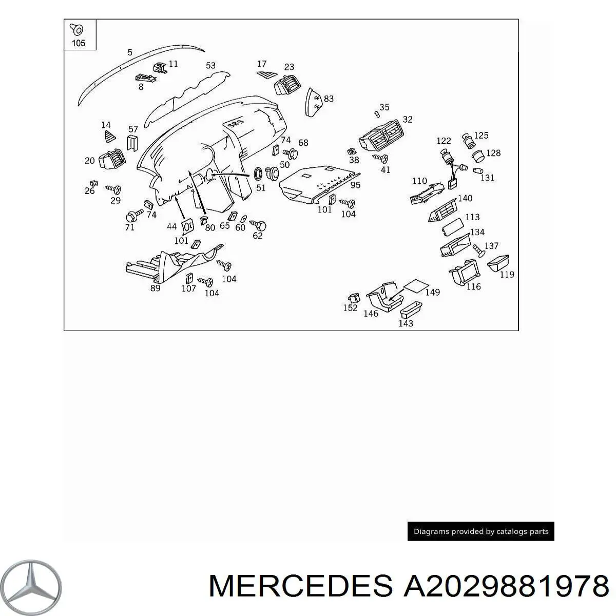 A2029881978 Mercedes 
