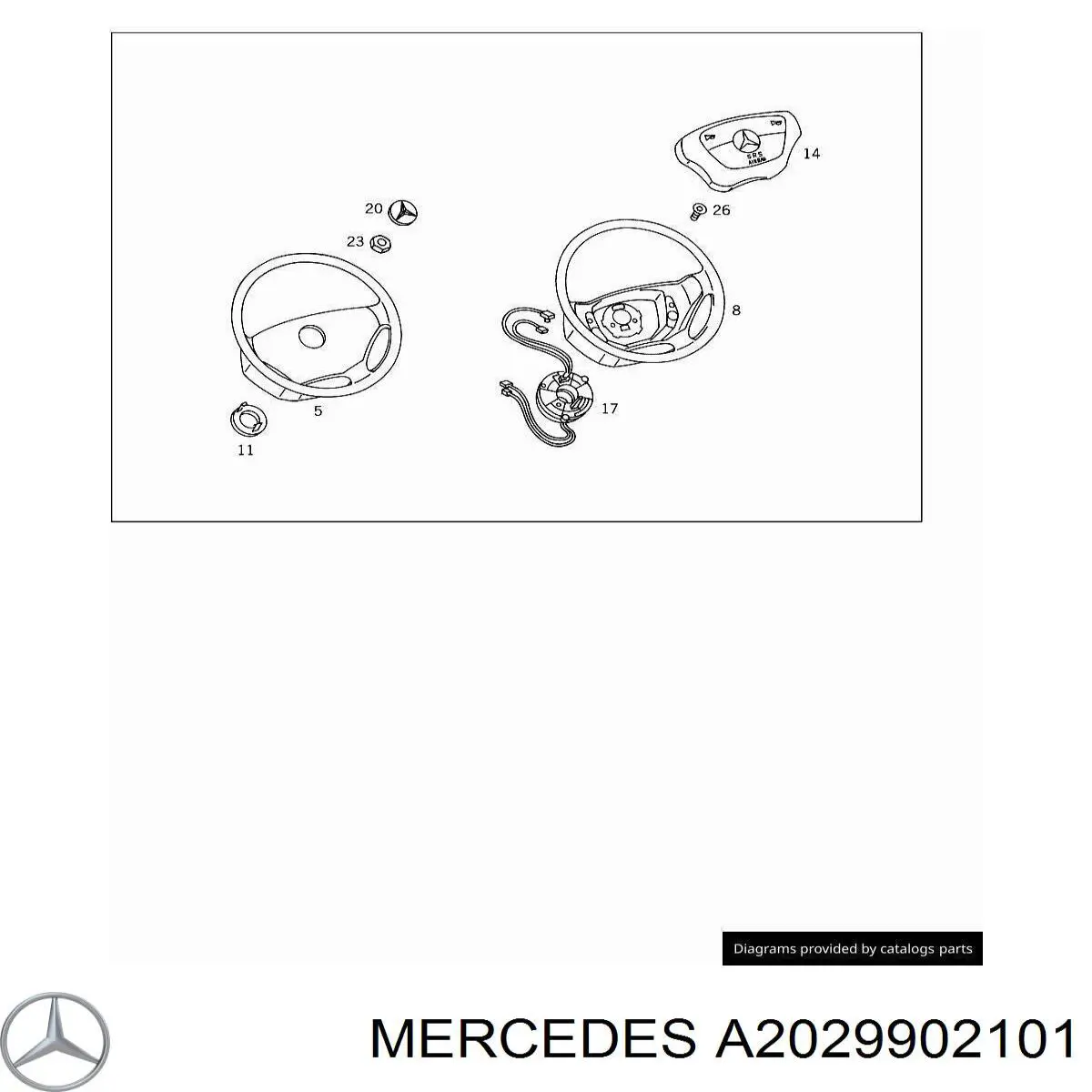 A1239900720 Mercedes 