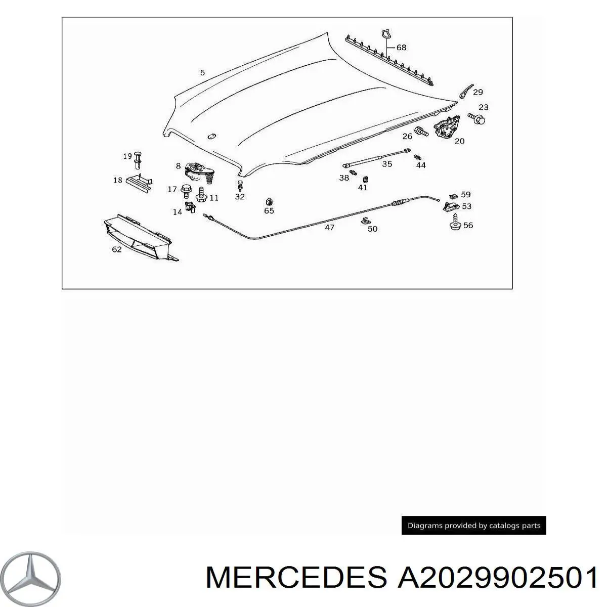 A2029902501 Mercedes 