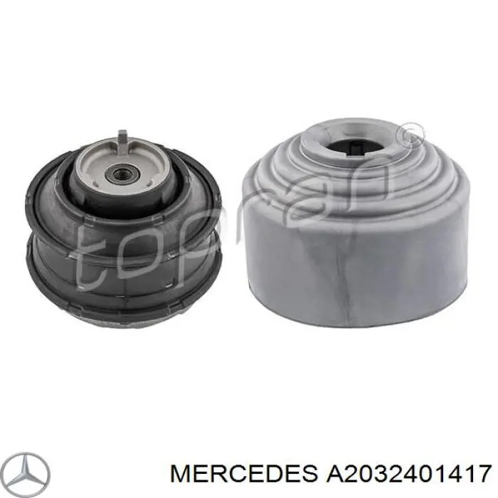 Coxim (suporte) esquerdo/direito de motor Mercedes A2032401417 preço, a partir de 52,67 USD