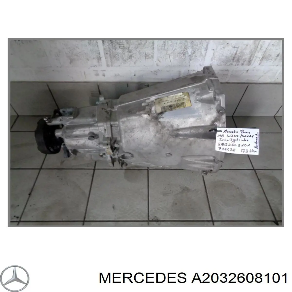 Compre A2032608101 Mercedes Caixa de Mudança montada (caixa mecânica de velocidades)