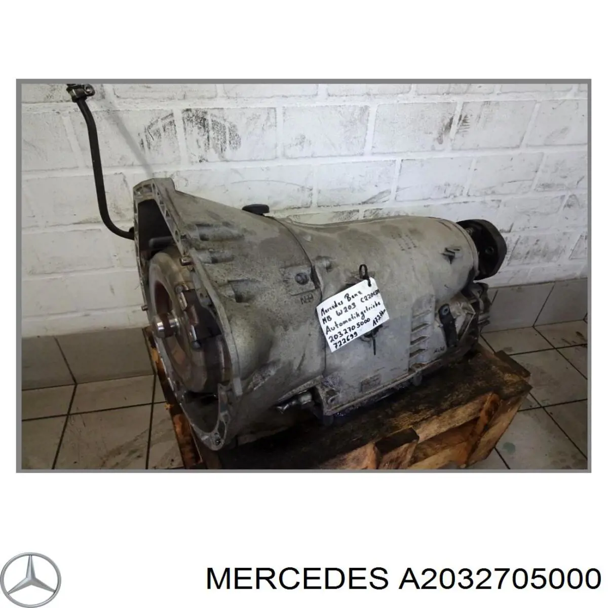 2032704700 Mercedes Caixa Automática de Mudança montada