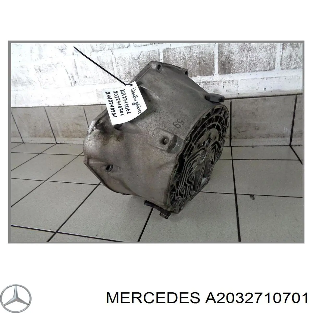 A2032710701 Mercedes Caixa Automática de Mudança montada