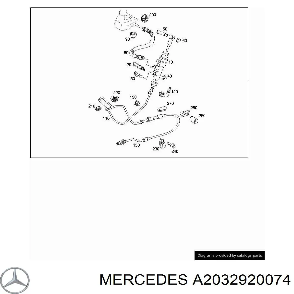  Mercedes A2032920074 preço, a partir de 4,88 USD