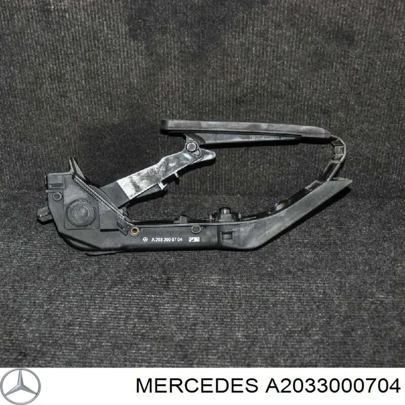 A2033000704 Mercedes Pedal de gás (de acelerador)