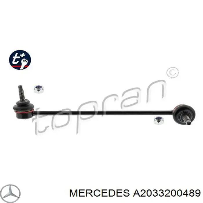 Montante de estabilizador dianteiro Mercedes A2033200489 preço, a partir de 13,85 USD