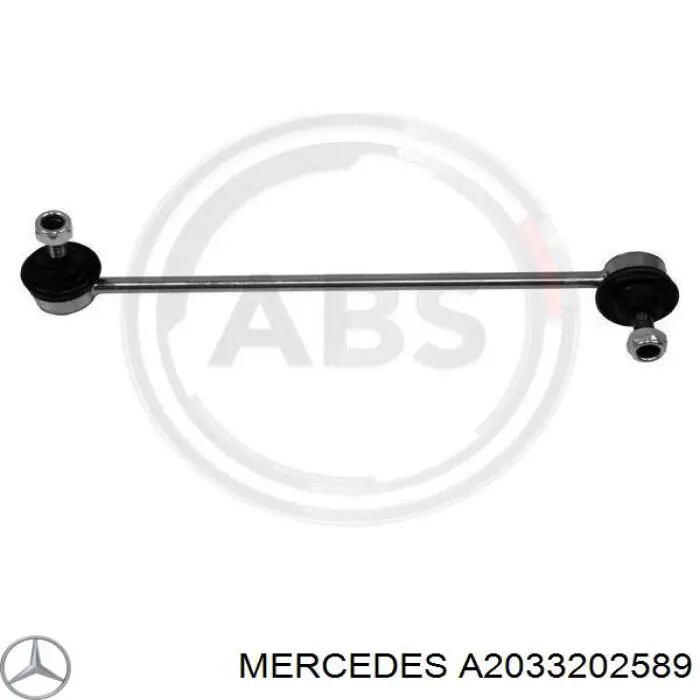A2033202589 Mercedes Montante de estabilizador dianteiro