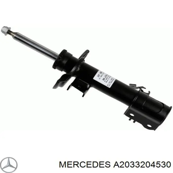 2033205730 Mercedes Amortecedor traseiro esquerdo