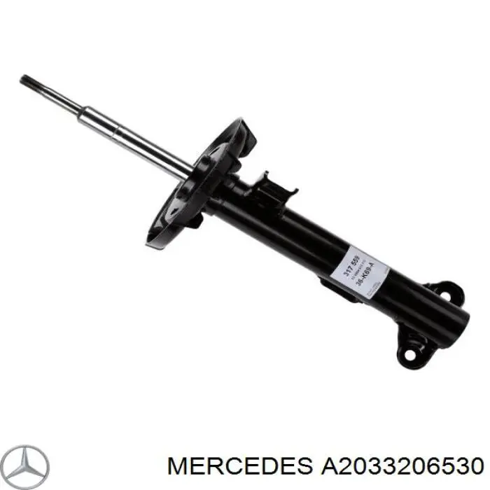 A2033206530 Mercedes Amortecedor dianteiro