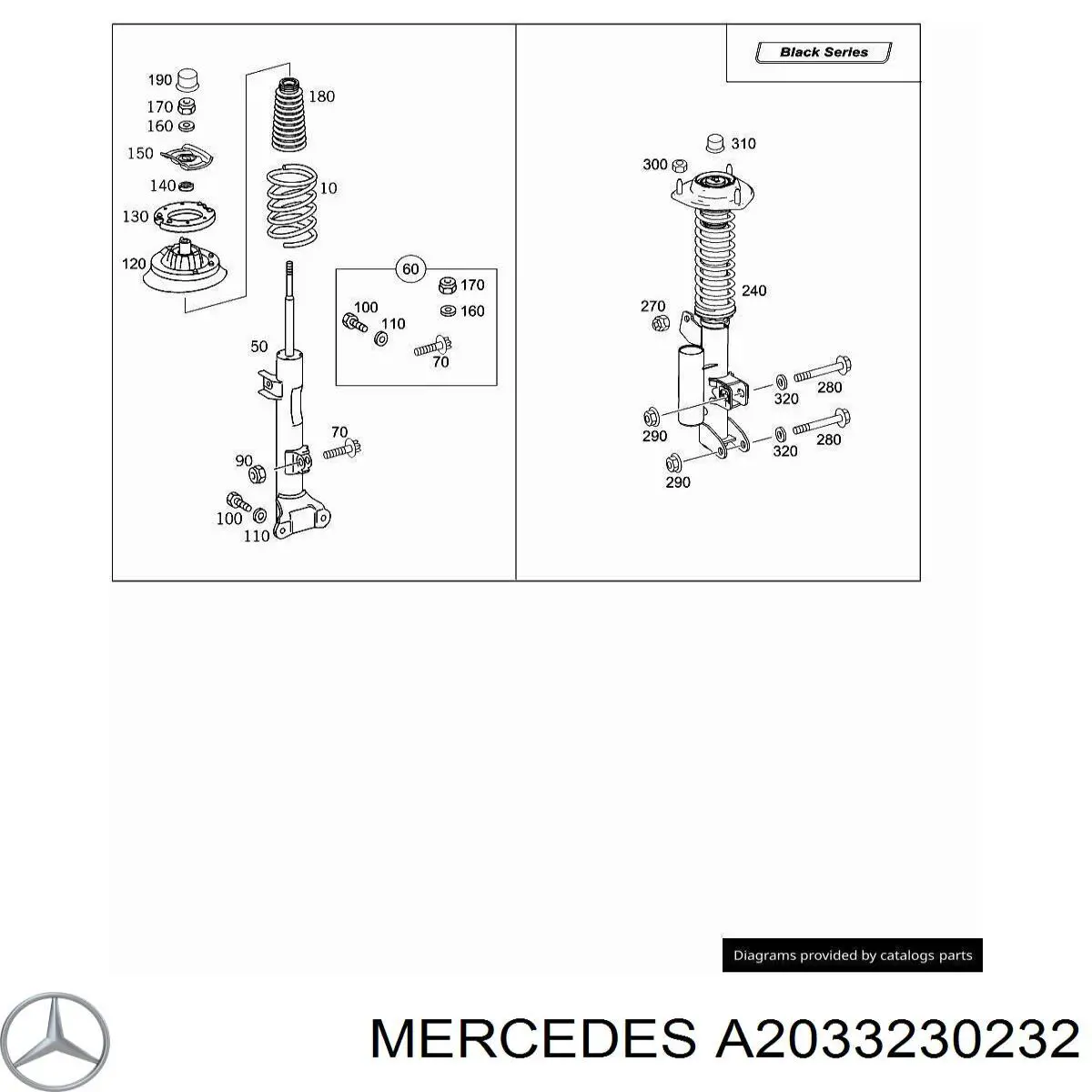  Mercedes A2033230232 preço, a partir de 16,13 USD